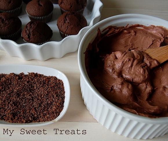 Devil's Food Cupcakes