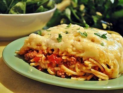 Pieczony makaron
