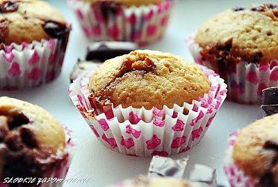 Muffinki ze Snicersami i Baileysem