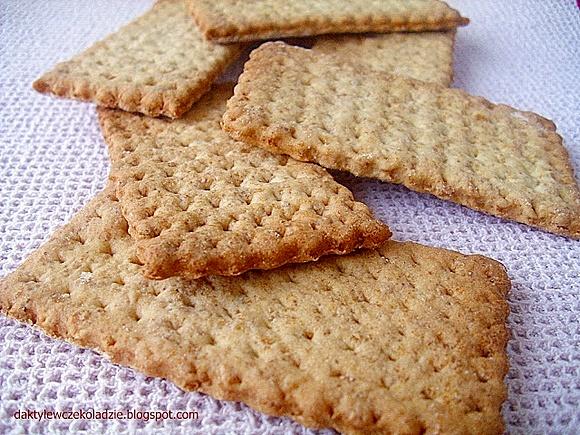 Grahamki z siemieniem lnianym