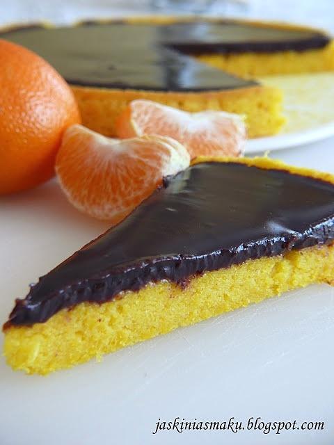 Szybka tarta mandarynkowa