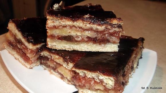 Gerbaud ciasto drożdżowe z kruchego smaku