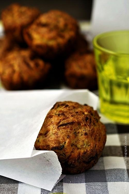 Kwiecień z Sophie Dahl babeczki z cukinią
