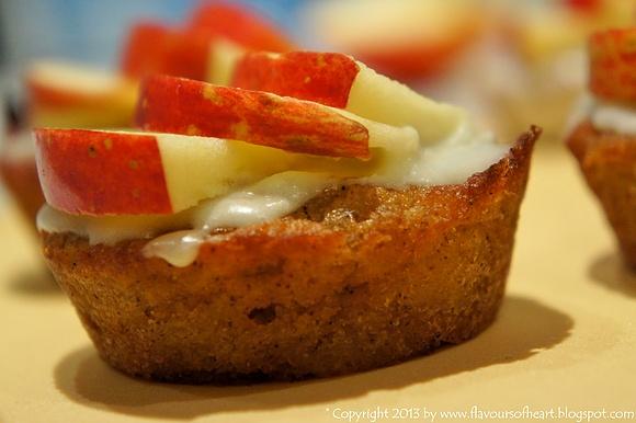Muffiny jabłkowe - przepis na apple muffins