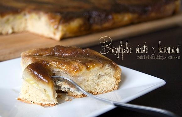 Brazylijskie ciasto bananowe wersja 2