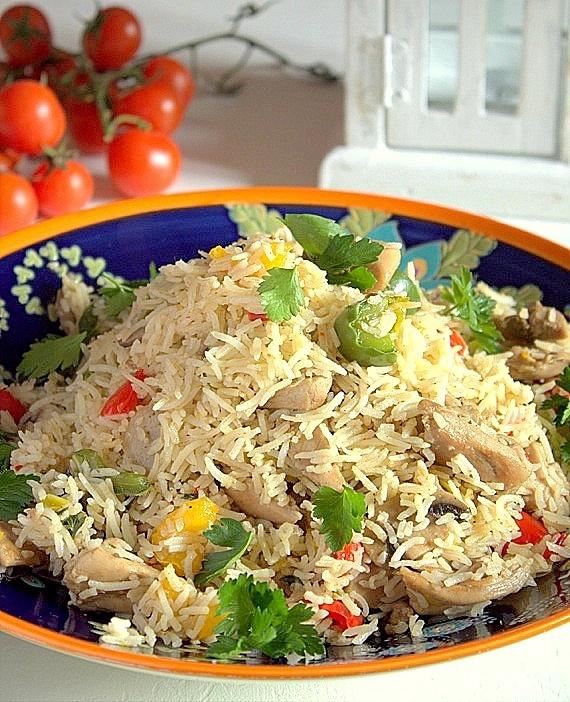 Fried rice z kurczakiem