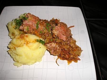 Peklowane żeberka po staropolsku