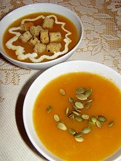 Zupa z dyni piżmowej