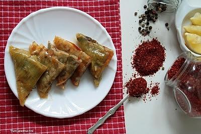 Faszerowany por czyli pırasa sarması