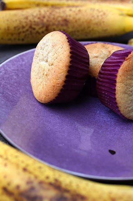Pełnoziarniste muffinki bananowe