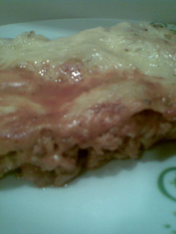 Lasagne z pieczarkami