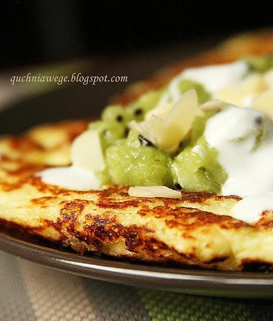 Omlet twarogowy na mące kokosowej