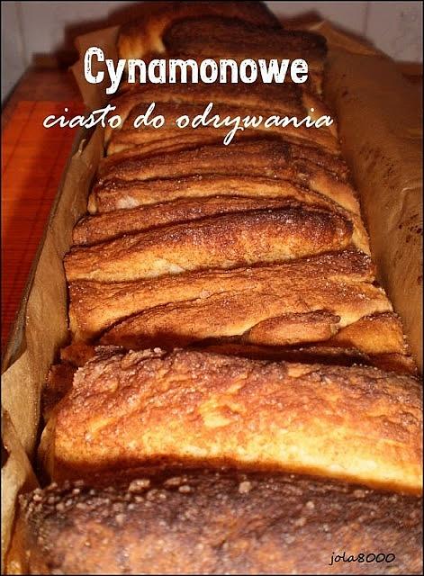 Cynamonowiec drożdżowy do odrywania