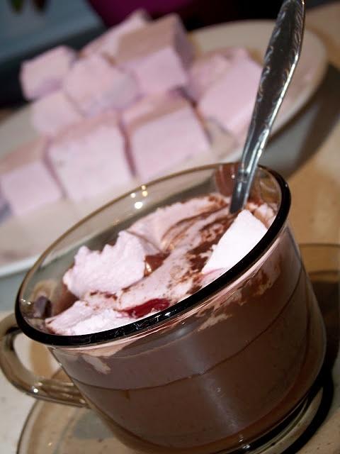 Gorąca czekolada z marshmallows