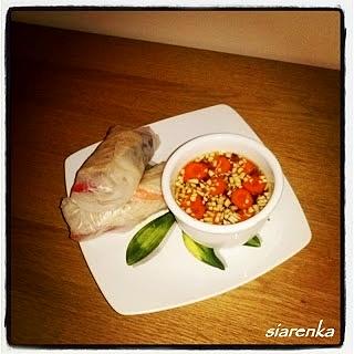 Spring Rolls warzywne sajgonki bez smażenia