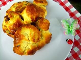 Drożdżowe ślimaczki z Nutellą