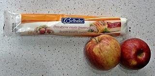 Ciasto francuskie z jabłkami