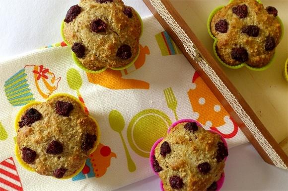 Owsiane muffiny z niespodzianką na drugie śniadanie