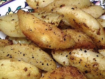 Wedges potatoes domowej roboty