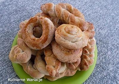 Koulourakia greckie ciasteczka wielkanocne