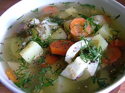Zupa szczawiowa z jajkiem