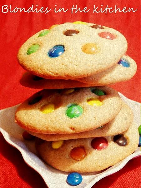 Ciastka z M&M's