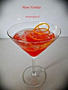 New Yorker drink - przepis na koktajl z whiskey i sokiem z limonki