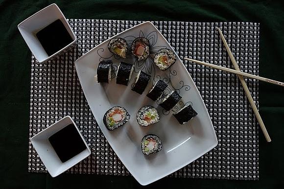 Domowe sushi krok po kroku
