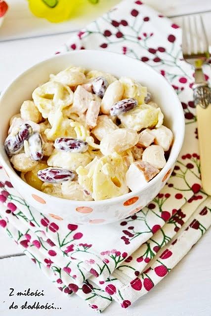 Makaronowa sałatka z curry