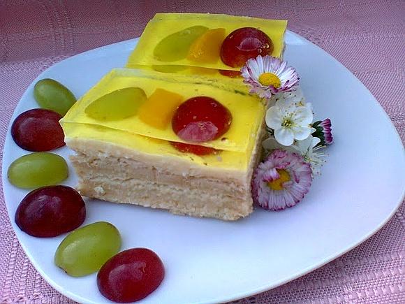 Herbatnikowy przekładaniec bez pieczenia
