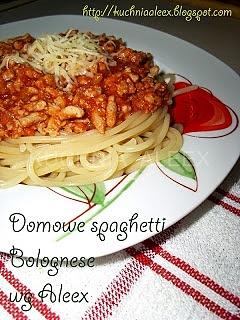 Domowe spaghetti bolognese wg Aleex