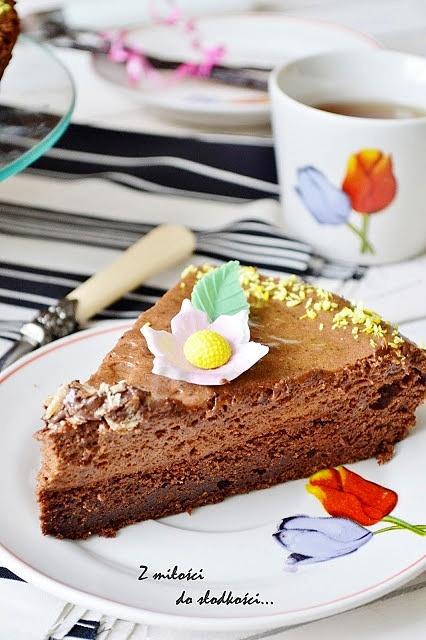 Tarte mousse au chocolat
