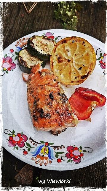 Grillowany łosoś z cytrynami - środa Rybki odc.13.