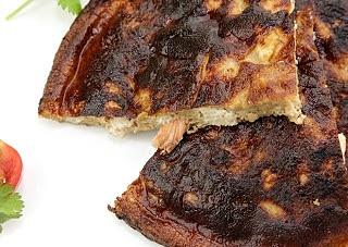 Omlet po chińsku z krewetkami i kurczakiem