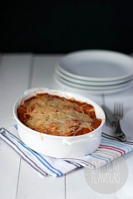 Pikantna enchilada z kurczakiem w sosie dyniowym
