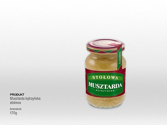 Musztarda stołowa Kętrzyńska 170g