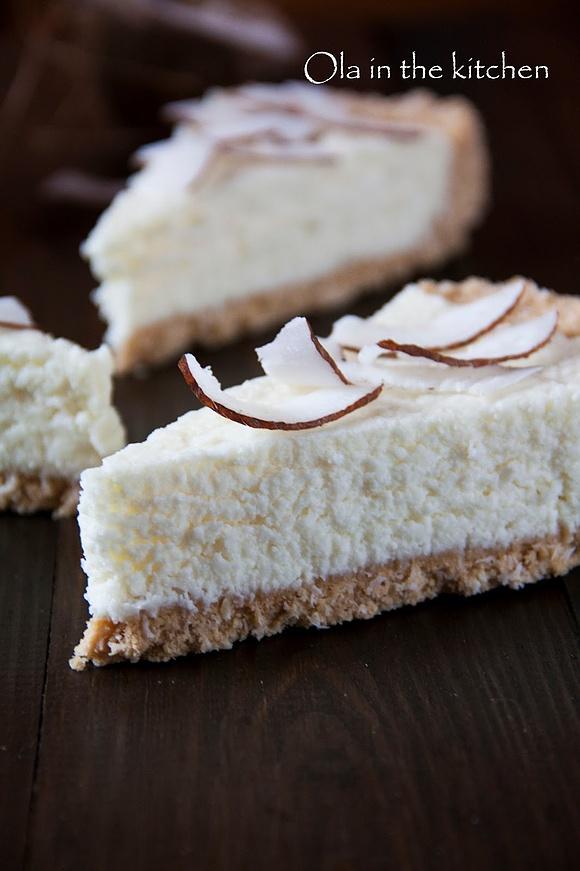 Tarta kokosowa bez pieczenia