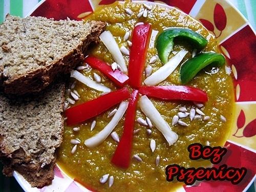 Krem brokułowo-paprykowy