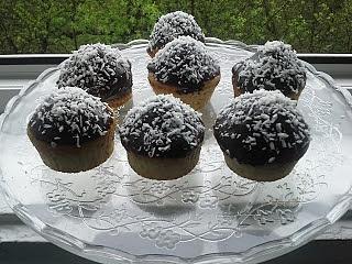 Muffinki czekoladowo-kokosowe