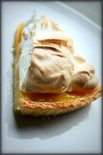 Tarta cytrynowa z bezową chmurką