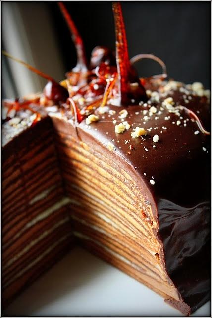 Crepe cake czyli tort naleśnikowy