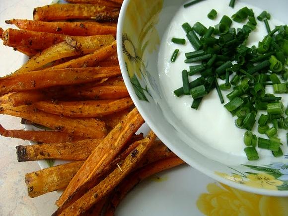 Marchewkowe frytki