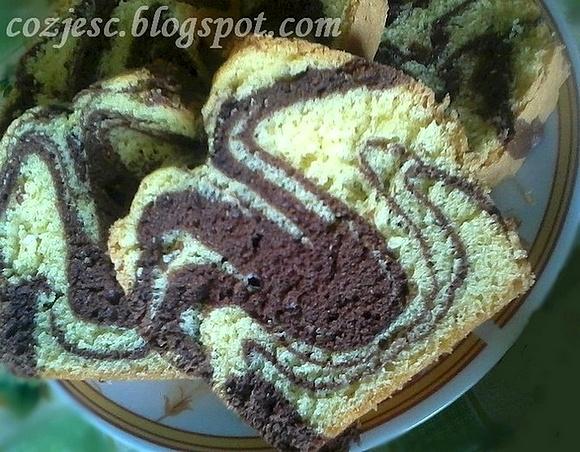 Babka zebra - prosty i szybki przepis