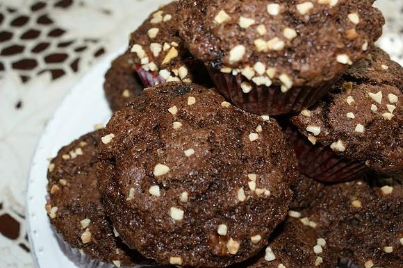 Megaczekoladowe muffiny