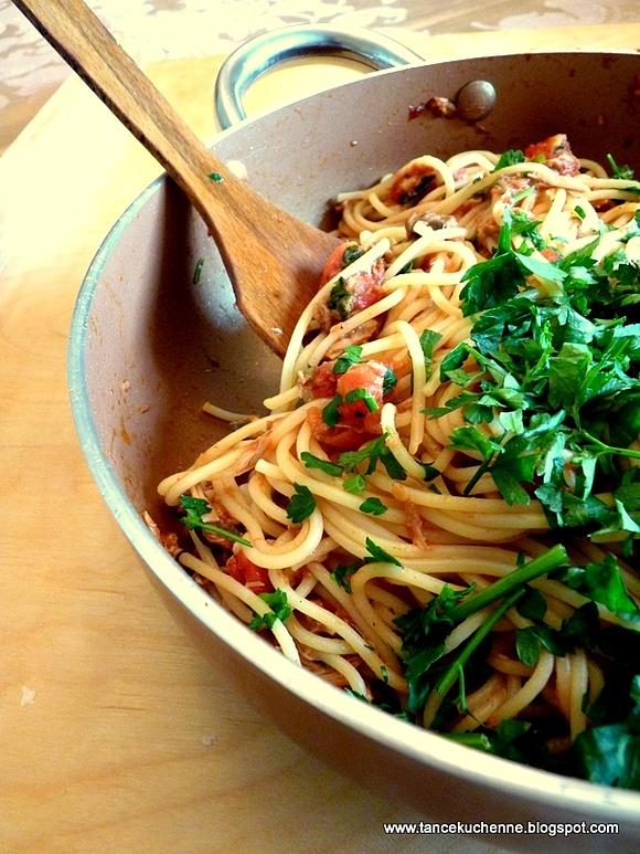 Spaghetti alla putanesca