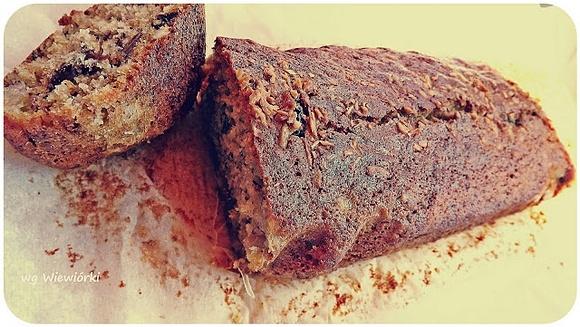 Chlebek bananowy bez cukru i mleka