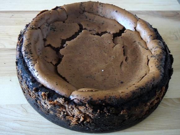 Rozkoszny sernik czekoladowy