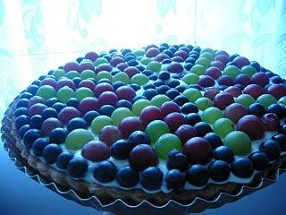 Tarta z winogronami