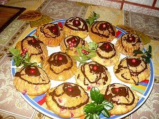 Muffiny żurawinowe