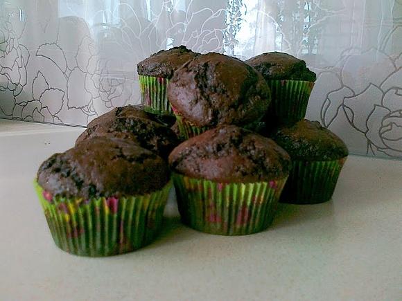 Muffiny mocno czekoladowe